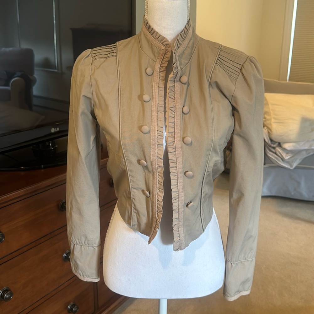 Cropped blazer
